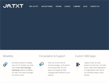 Tablet Screenshot of jatxt.com